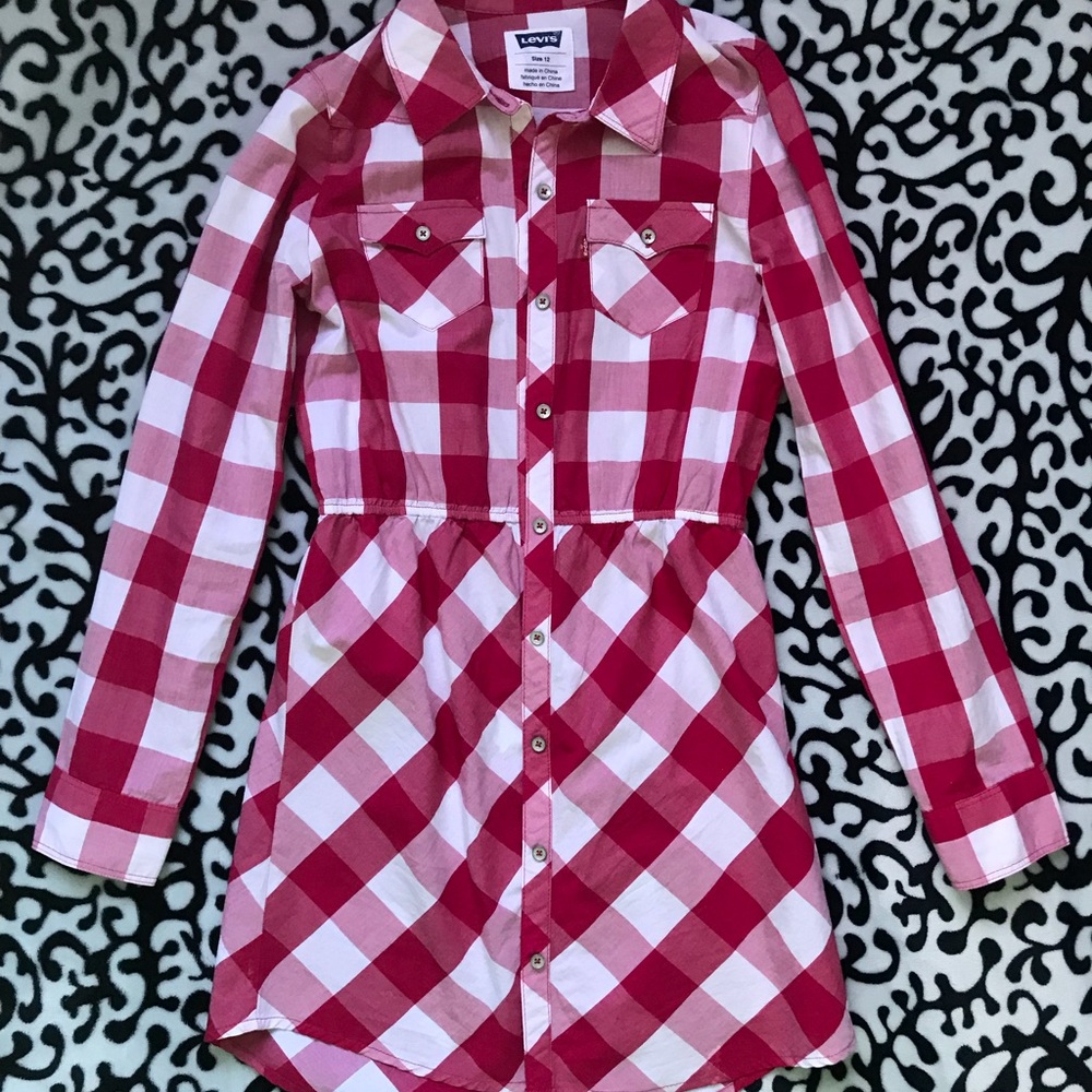 Levi’s Plaid Dress